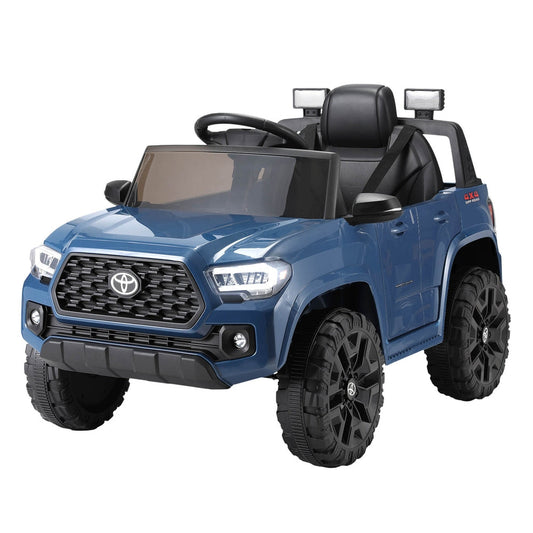 Licensed Toyota Tacoma 12v Off Road Kids Electric Ride On Car with Remote - Blue