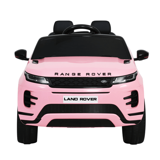Licensed Land Rover 12V Electric Kids Ride-On Car - Pink - Pink