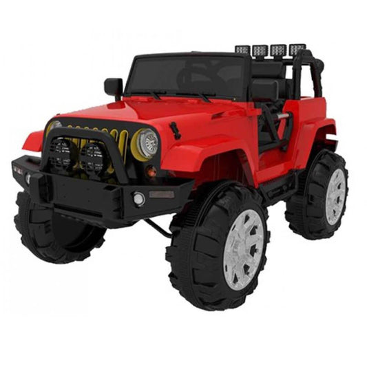 Go Skitz 12v Jeep Wrangler Inspired Ride-On Kids Car - Red